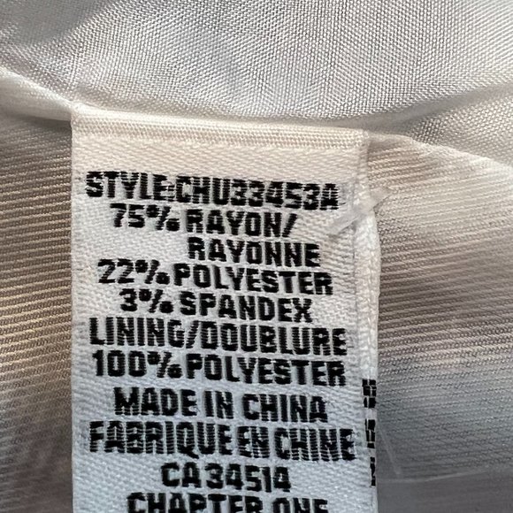 NWT Jujes & Leopold Women's Blazer Button Gray Plaid Size Small Jacket Collared - Picture 6 of 10